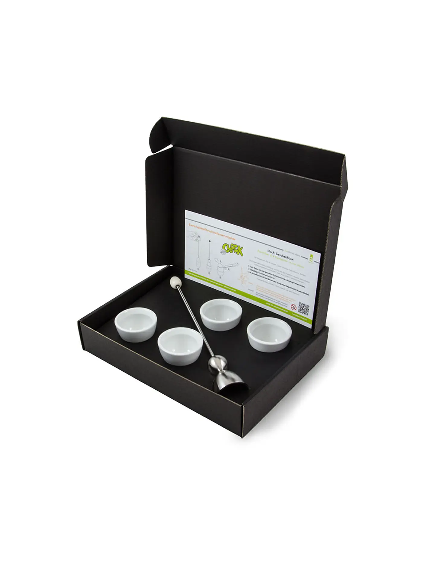 TAKE2 | Eier­schalen­soll­bruch­stellen­verursacher - Ei Clack Geschenkbox | 